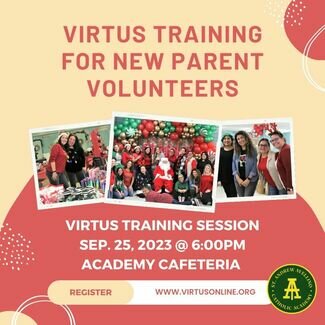 Virtue Training for New Parent Volunteers