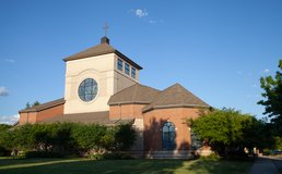 exterior of Our Lady of Perpetual Help - Grove City