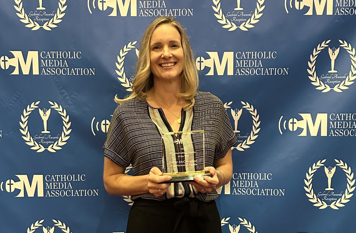 Northwest Catholic, archdiocese win national awards; communications officer earns special honor
