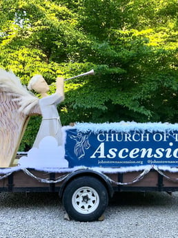 Parish Float for 2022 Fireman's Festival Parade