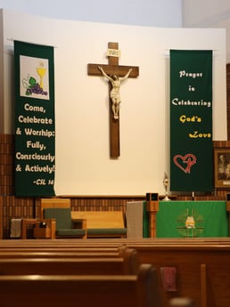 Altar and Crucifix  