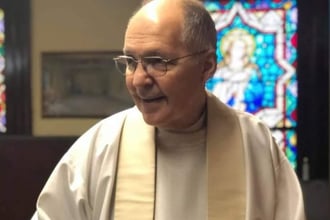 Fr. Andy Struzzieri (1947 -2020), 13th pastor of St. Clare Church