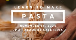 pasta making demonstration ad