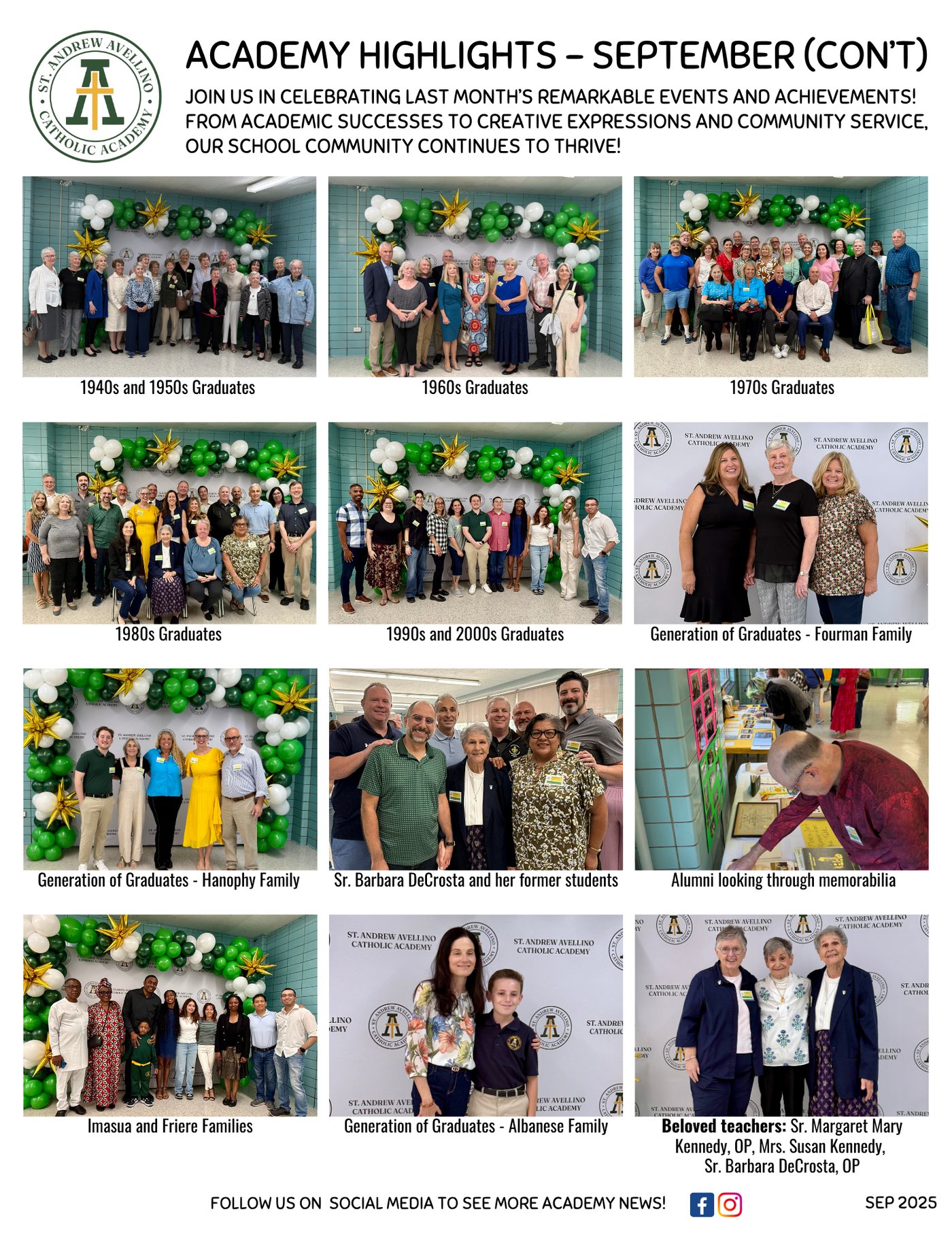 Image of 2025 September Highlights Newsletter Page 2