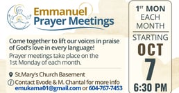 Emmanuel Prayer Meet Oct.7