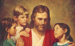 Beautiful Image Of Jesus Christ With Children