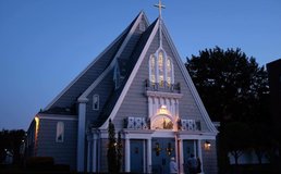 exterior of church