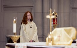 altar server during Mass