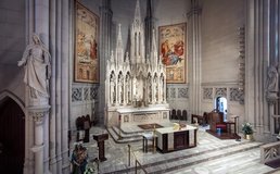 altar at Queen of All Saints