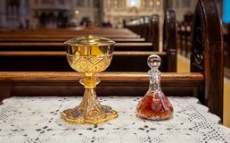 Ciborium and chalice