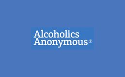 Aa Blue Background