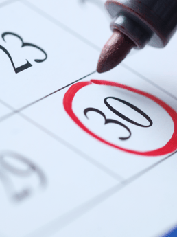 Calendar Web Banner Image