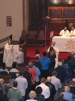 Receiving Communion