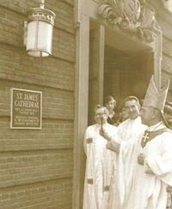 Bishop Blessing Cathedral