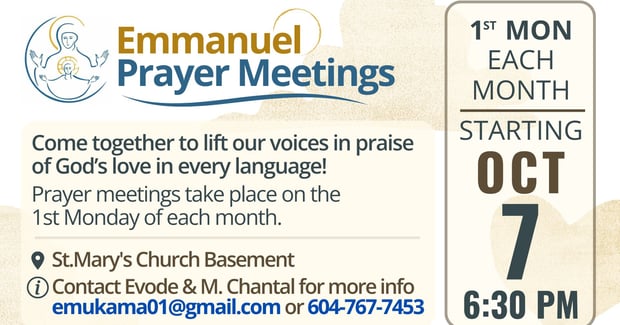 Emmanuel Prayer Meet Oct.7