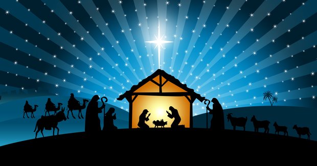 Christmas Nativity Scene Wallpaper 010