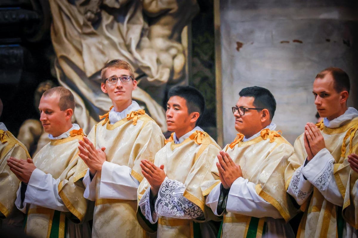 U.S. deacon to chant Easter proclamation at St. Peter’s Basilica