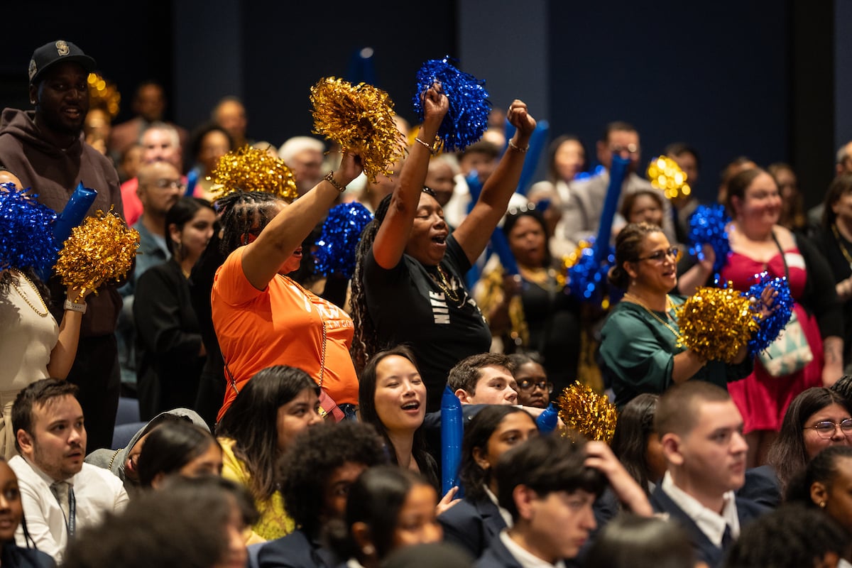 Excitement abounds at new Catholic high school’s ‘draft day’