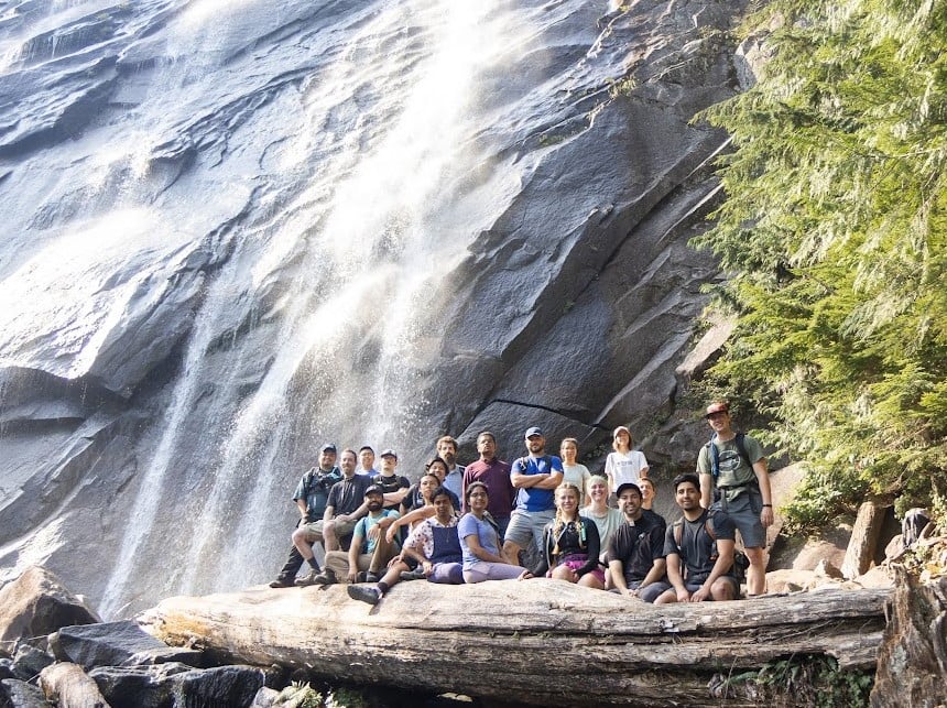 Young adult hikes combine outdoors with Mass, adoration, connection