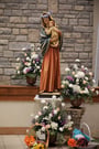 The statue of Our Lady of Perpetual Help