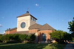 exterior of Our Lady of Perpetual Help - Grove City