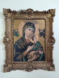 Framed icon of Our Lady of Perpetual Help