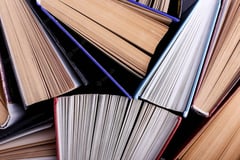 Books Are Randomly Standing Book Background Knowledge Is Power 89381 848