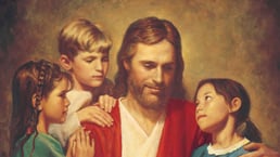 Beautiful Image Of Jesus Christ With Children
