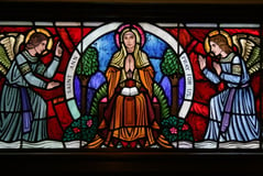 Mary Nat St Ann Stained Glass