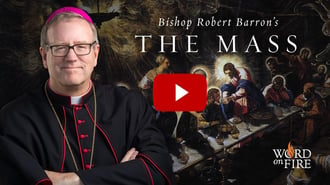 Bishop Barron Mass Background Logo Play