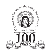 100th Anniversary Insignia  Saint Clare Church Removebg Preview