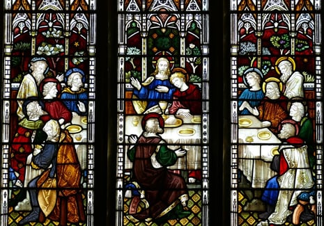 Last Supper Stain Glass (2)