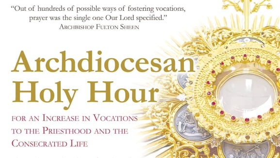 Archdiocese Holy Hour
