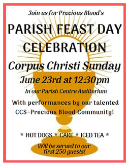 Parish Feast Day 2019
