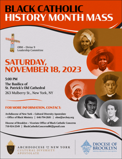 Black Catholic History Month Mass 2023 Flyer (1)