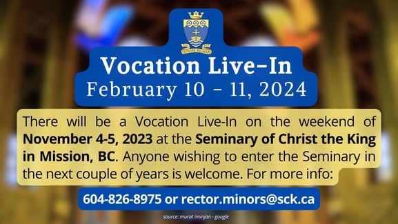 Vocation Live In Feb 2024
