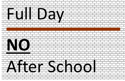 Full Day; NO After School alert to all