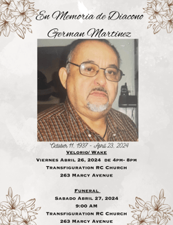 Deacon German Martinez Funeral