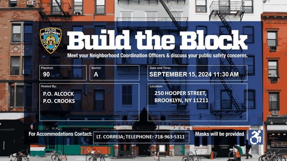 Build The Block Flyer (New Graphic)