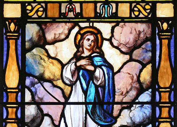 Mary Stained Glass 2